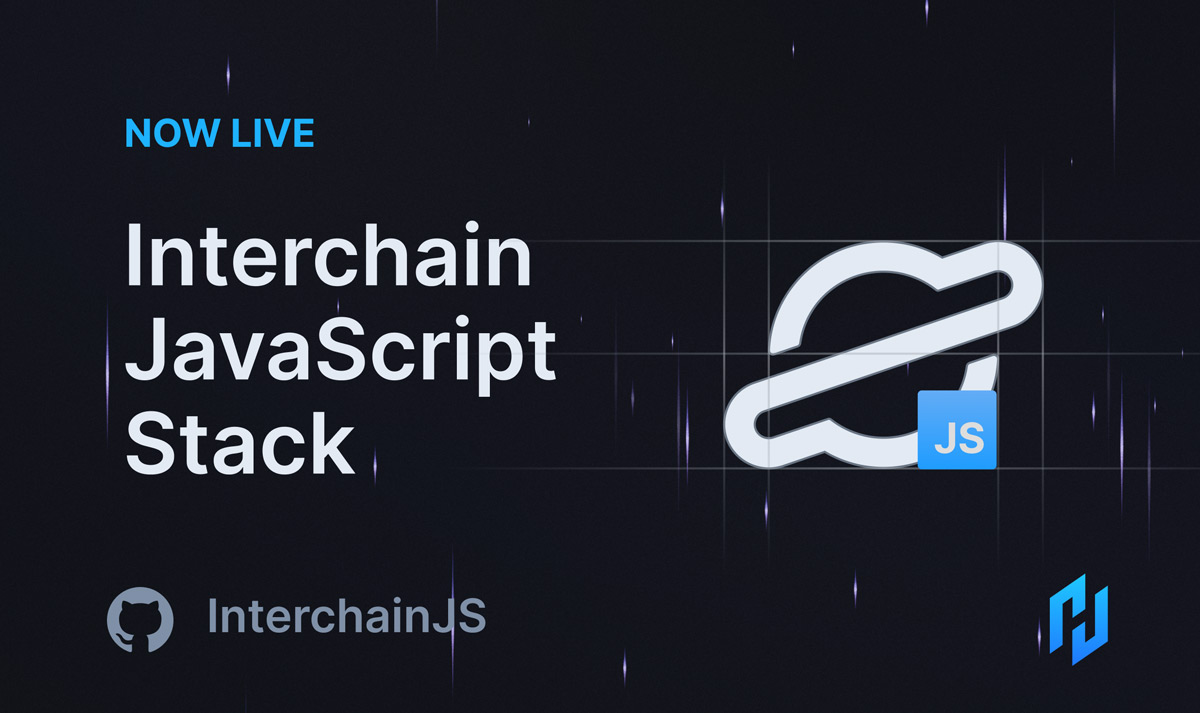 Introducing the Interchain JavaScript Stack