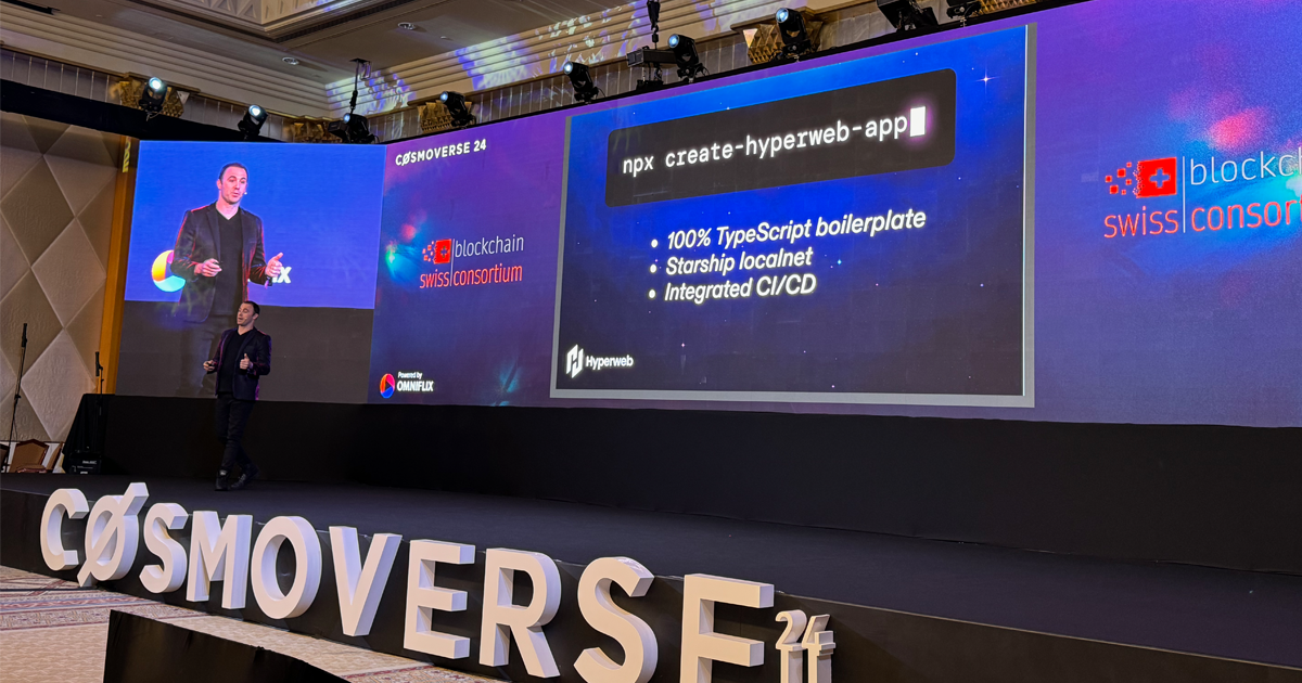 Introducing Hyperweb, an end-to-end TypeScript Ecosystem Bringing JavaScript Developers On-chain